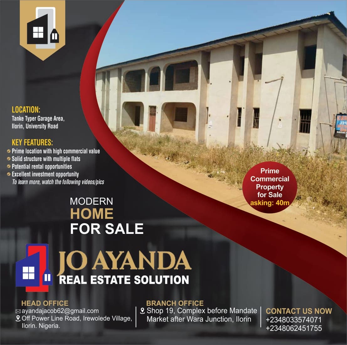 Modern Home for Sale